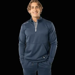 S23 Team Fleece 1/2 Zip 24/25, tröja, senior - T-Shirts & Shorts - S23 Team Fleece 1/2 Zip 24/25, tröja, senior
