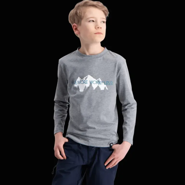 Storsola Printed Long Sleeve, tröja junior - Fritids-T-Shirts - Storsola Printed Long Sleeve, tröja junior
