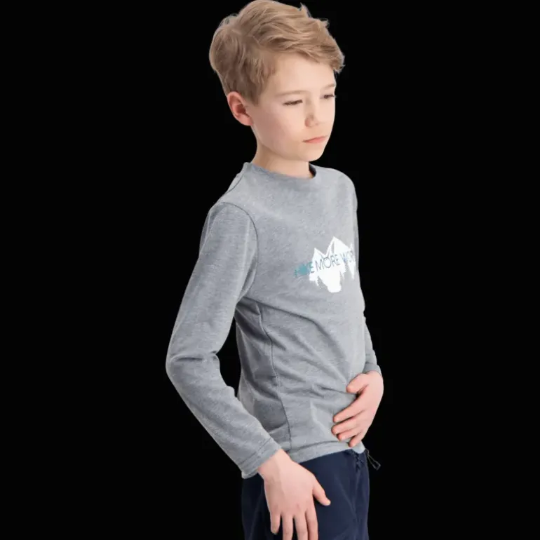Storsola Printed Long Sleeve, tröja junior - Fritids-T-Shirts - Storsola Printed Long Sleeve, tröja junior