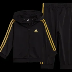 3 Stripes Shiny Tracksuit, tracksuit, junior - Träningsset - 3 Stripes Shiny Tracksuit, tracksuit, junior