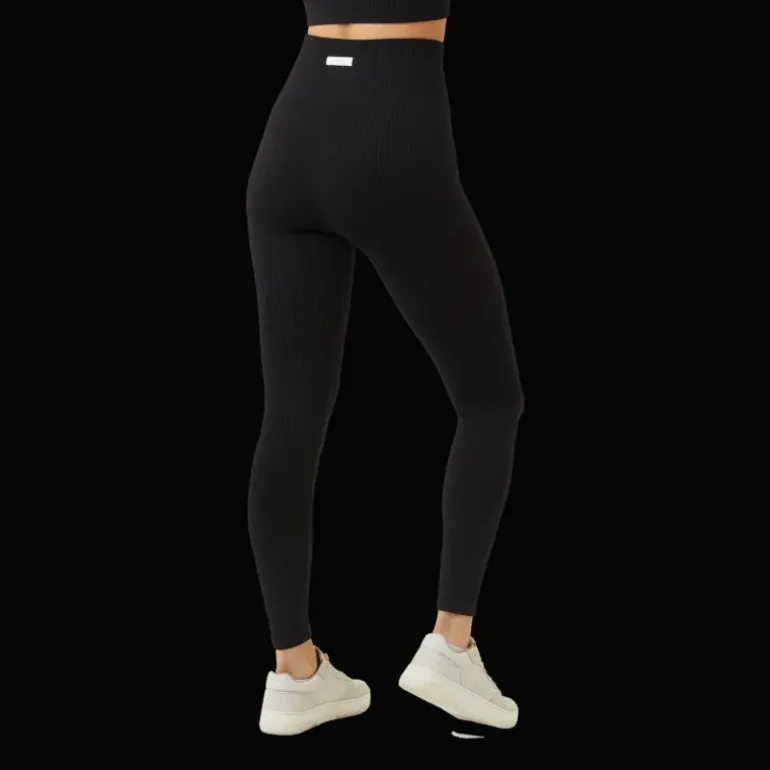 Studio Seamless Rib Tights, träningstights, dam - Träningstights - Studio Seamless Rib Tights, träningstights, dam
