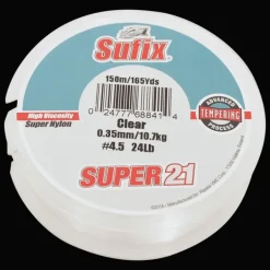 Super 21 150 m 0,35 mm/10,7 kg, flätad fiskelina - Fiskelina- & Tafs - Super 21 150 m 0,35 mm/10,7 kg, flätad fiskelina