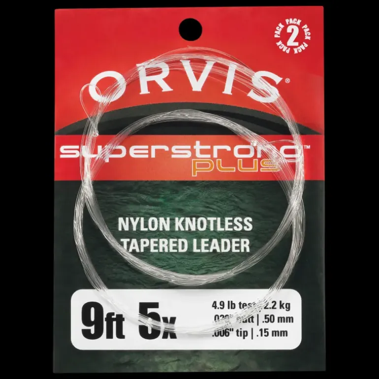 Superstrong 9', 2-pack 7x 0,11mm Clear - Fluglina - Superstrong 9', 2-pack 7x 0,11mm Clear
