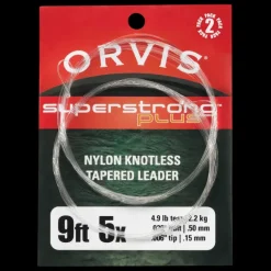 Superstrong 9', 2-pack 6x 0,13mm Clear - Fluglina - Superstrong 9', 2-pack 6x 0,13mm Clear
