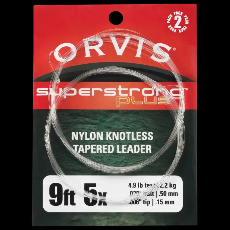 Superstrong 9', 2-pack 6x 0,13mm Clear - Fluglina - Superstrong 9', 2-pack 6x 0,13mm Clear