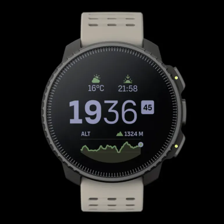 Suunto Vertical Black Sand, multisportklocka, smartklocka, unisex - Pulsklocka - Suunto Vertical Black Sand, multisportklocka, smartklocka, unisex