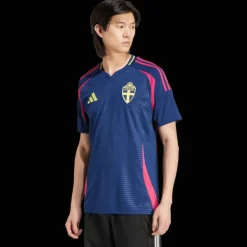 Sweden Away Jersey 2024, fotbollsdräkt, herr - Landslag - Sweden Away Jersey 2024, fotbollsdräkt, herr