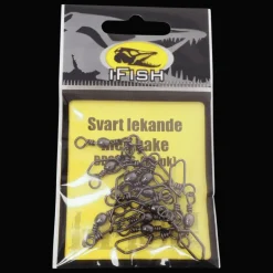 Swivel Black, snapswivel - Diverse Fiskeutrustning -  Swivel Black, snapswivel