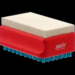 Swix Brush T0166B Brush with Felt/Nylon 24/25, Combi FeltNylon - Borste, Sickel, Kork, Struktur & Slip - Swix Brush T0166B Brush with Felt/Nylon 24/25, Combi FeltNylon