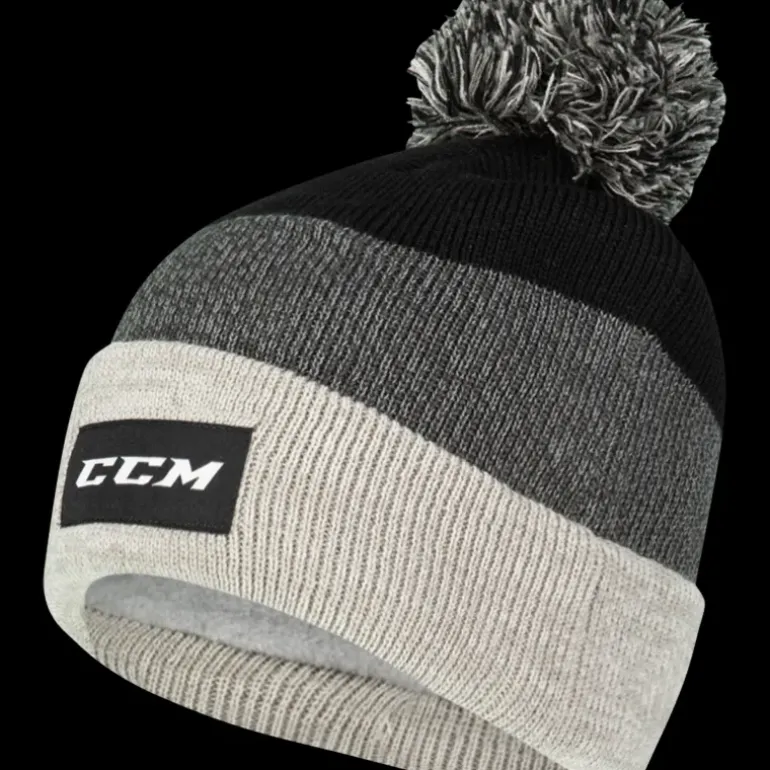 Team Cuffed Knit Pom 20, mössa unisex - Hockeykläder - Team Cuffed Knit Pom 20, mössa unisex