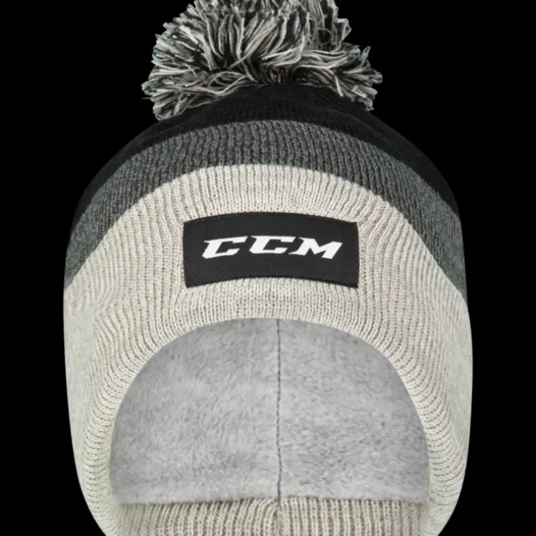 Team Cuffed Knit Pom 20, mössa unisex - Hockeykläder - Team Cuffed Knit Pom 20, mössa unisex