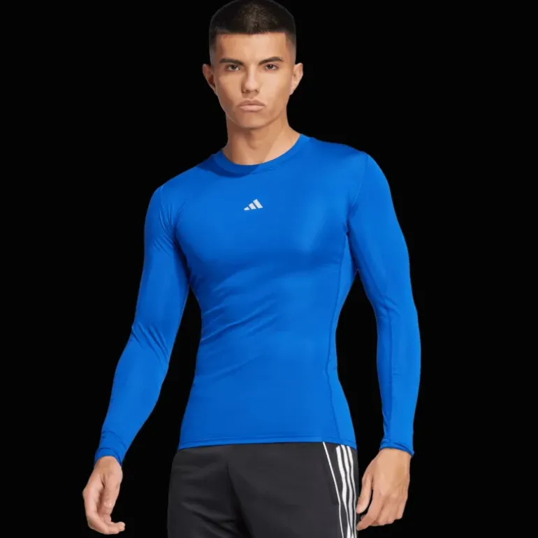 Techfit Long Sleeved Tee, kompressionströja för fotboll, herr - T-Shirts - Techfit Long Sleeved Tee, kompressionströja för fotboll, herr
