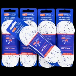 Texstyle unwaxed XL 274 cm white 24 pack- 21/22, ovaxade hockeyskosnören - Tillbehör Hockey - Texstyle unwaxed XL 274 cm white 24 pack- 21/22, ovaxade hockeyskosnören