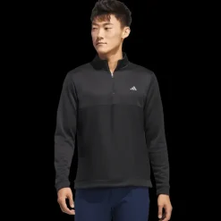 Textured Quarter Zip, golftröja, herr - Jackor & Överdelar - Textured Quarter Zip, golftröja, herr