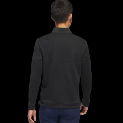 Textured Quarter Zip, golftröja, herr - Jackor & Överdelar - Textured Quarter Zip, golftröja, herr