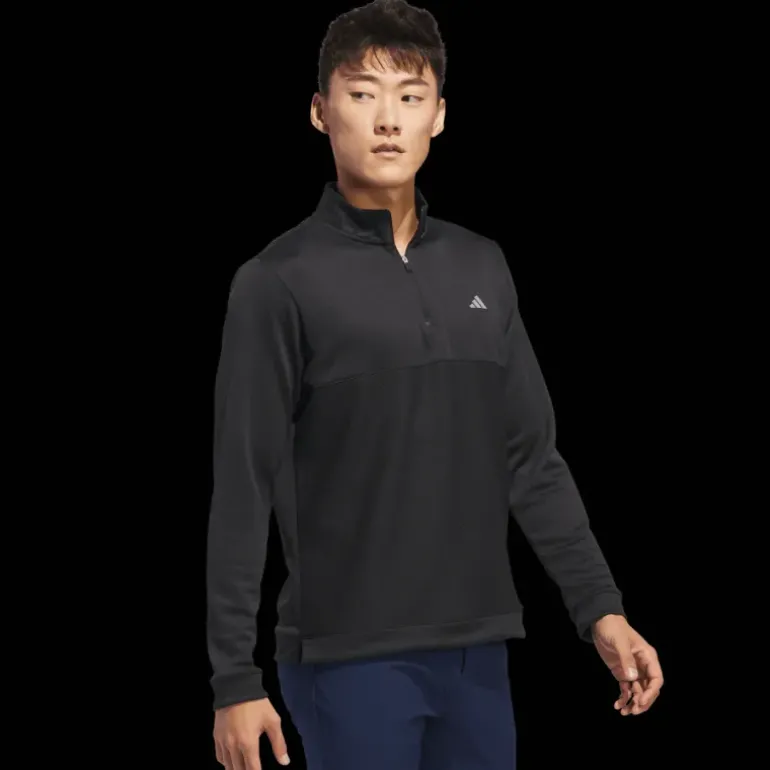 Textured Quarter Zip, golftröja, herr - Jackor & Överdelar - Textured Quarter Zip, golftröja, herr