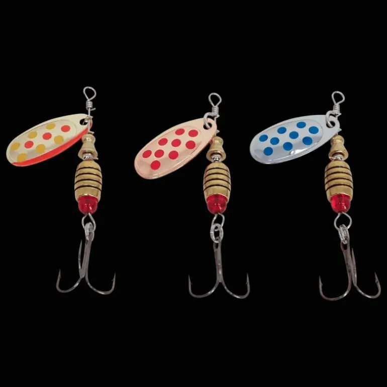 The Barrel 8g, 3-pack, spinner, set - Dragset - The Barrel 8g, 3-pack, spinner, set