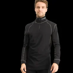 Thermo Turtle Neck W/zip, ulltröja herr - Överdelar Ull Herr - Thermo Turtle Neck W/zip, ulltröja herr