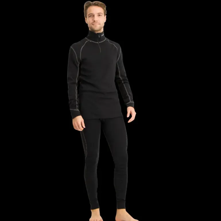 Thermo Turtle Neck W/zip, ulltröja herr - Överdelar Ull Herr - Thermo Turtle Neck W/zip, ulltröja herr