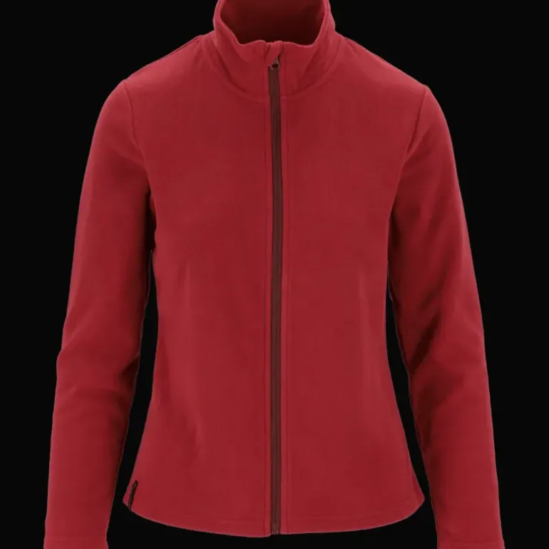 Tind Recycled Long Zip Fleece, fleecejacka, dam - Mellanlagersjackor - Tind Recycled Long Zip Fleece, fleecejacka, dam