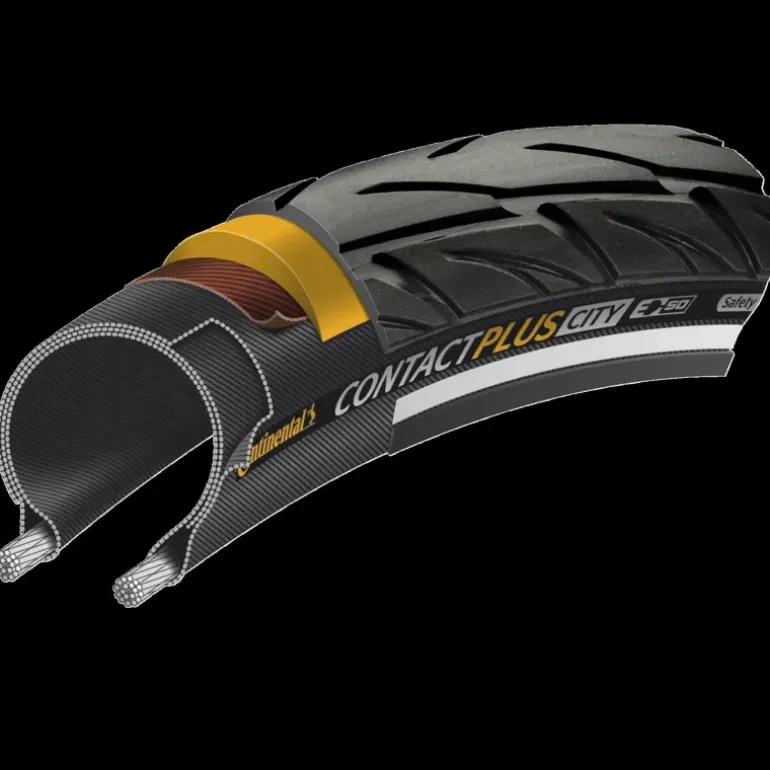Tire Contact Plus City SafetyPlusBreaker 700x42, cykeldäck - Däck - Tire Contact Plus City SafetyPlusBreaker 700x42, cykeldäck