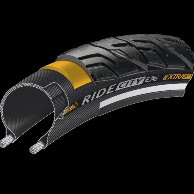 Tire Ride City Reflex 700x37, cykeldäck - Däck - Tire Ride City Reflex 700x37, cykeldäck