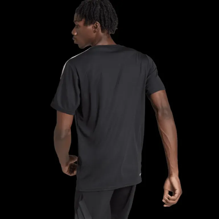 Train Essentials 3-Stripes Training T-shirt, t-shirt, herr - Tränings-T-Shirts - Train Essentials 3-Stripes Training T-shirt, t-shirt, herr