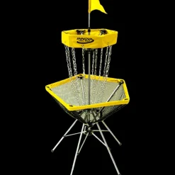 Traveler Portable Basket Yellow - Discgolf - Traveler Portable Basket Yellow