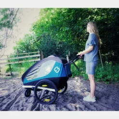 Traveller, cykelvagn med promenadhjul, två barn - Vagnar - Traveller, cykelvagn med promenadhjul, två barn