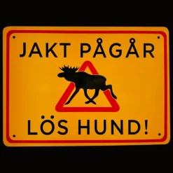 Warning Sign Moose, jaktskylt - Utrustning - Warning Sign Moose, jaktskylt