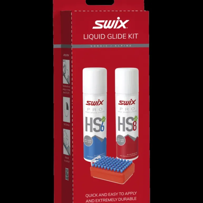 Wax Kit P17 Liquid Glide 24/25, set med snabbglidvalla och borste längdåkning - Rengöring - Wax Kit P17 Liquid Glide 24/25, set med snabbglidvalla och borste längdåkning