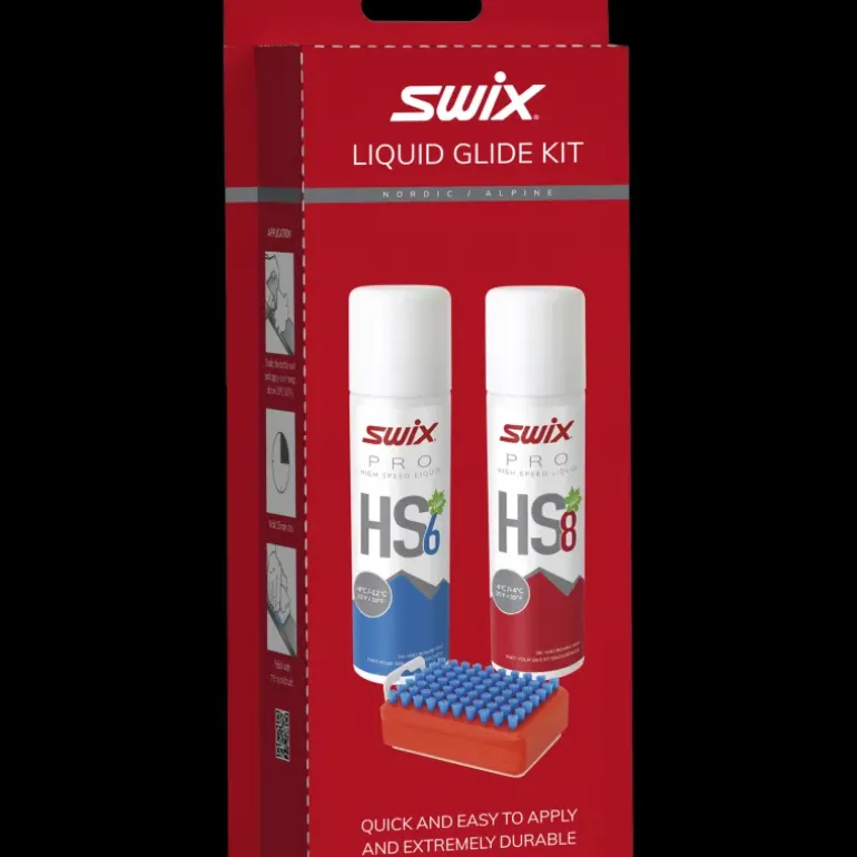 Wax Kit P17 Liquid Glide 24/25, set med snabbglidvalla och borste längdåkning - Rengöring - Wax Kit P17 Liquid Glide 24/25, set med snabbglidvalla och borste längdåkning