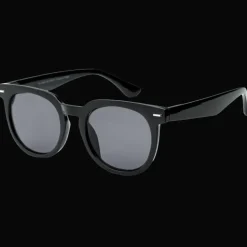 008 Waye Black Frame With Smoke Lens, solglasögon, unisex - Lifestyle - 008 Waye Black Frame With Smoke Lens, solglasögon, unisex