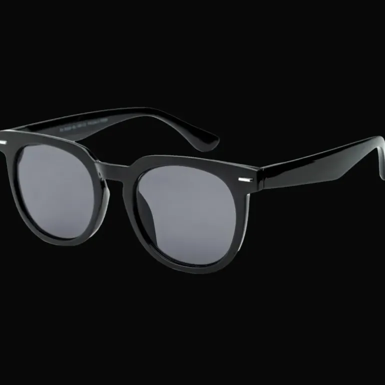 008 Waye Black Frame With Smoke Lens, solglasögon, unisex - Lifestyle - 008 Waye Black Frame With Smoke Lens, solglasögon, unisex