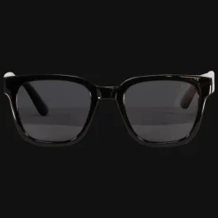 013 Waye Polarized Shiny Black W Pol Smoke, solglasögon, unisex - Sportglasögon - 013 Waye Polarized Shiny Black W Pol Smoke, solglasögon, unisex