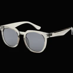 008 Waye Transparent Grey Frame With Smoke Lens, solglasögon, unisex - Lifestyle - 008 Waye Transparent Grey Frame With Smoke Lens, solglasögon, unisex