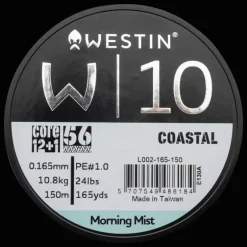 W10 13 Braid Coastal 0.165mm 150m 10.8kg, fiskelina multifilament - Fiskelina- & Tafs - W10 13 Braid Coastal 0.165mm 150m 10.8kg, fiskelina multifilament