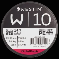 W10 13 Braid Orchid 0.305mm 135m 28.9kg, fiskelina multifilament - Fiskelina- & Tafs - W10 13 Braid Orchid 0.305mm 135m 28.9kg, fiskelina multifilament