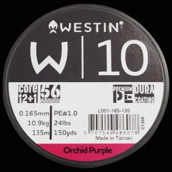 W10 13 Braid Orchid 0.165mm 135m 10.9kg, fiskelina multifilament - Fiskelina- & Tafs - W10 13 Braid Orchid 0.165mm 135m 10.9kg, fiskelina multifilament