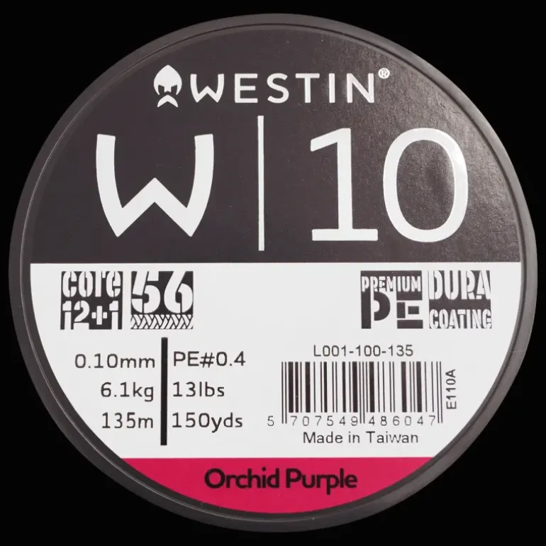 W10 13 Braid Orchid 0.10mm 135m 6.1kg, fiskelina multifilament - Fiskelina- & Tafs - W10 13 Braid Orchid 0.10mm 135m 6.1kg, fiskelina multifilament