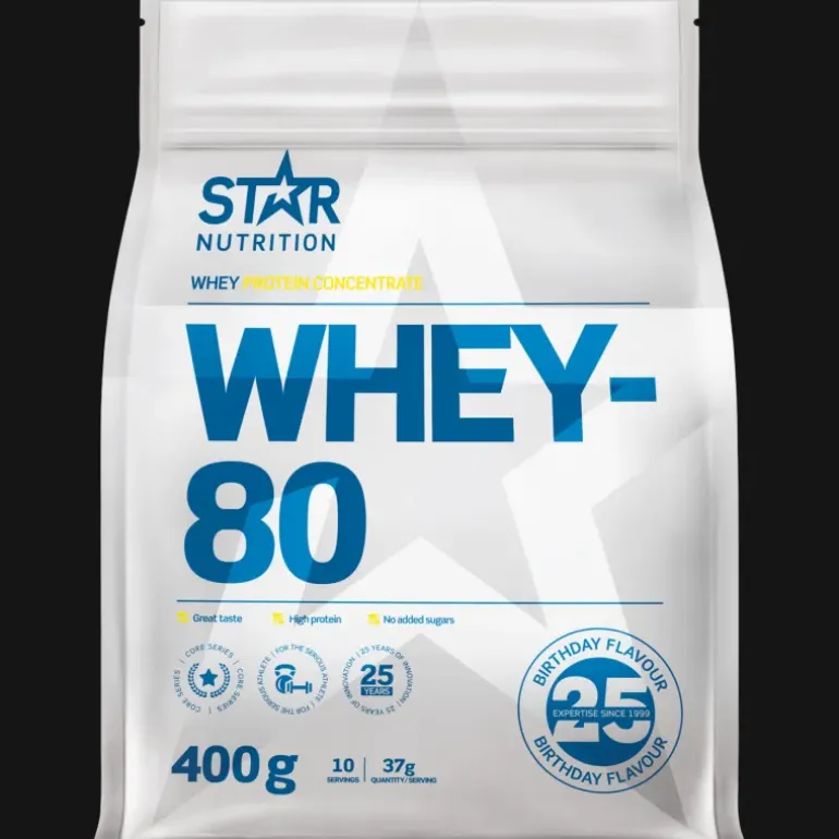 Whey-80 Birthday Flavour, proteinpulver - Proteiner - Whey-80 Birthday Flavour, proteinpulver
