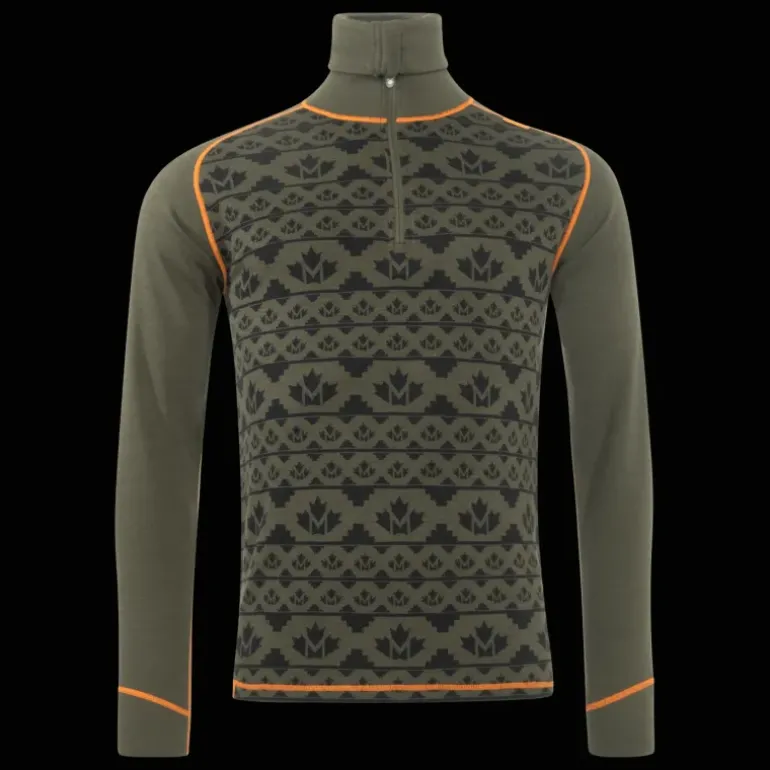 Yukon 2-layer Woll Polo Zip, ullunderplagg, tröja - Jaktkläder - Yukon 2-layer Woll Polo Zip, ullunderplagg, tröja