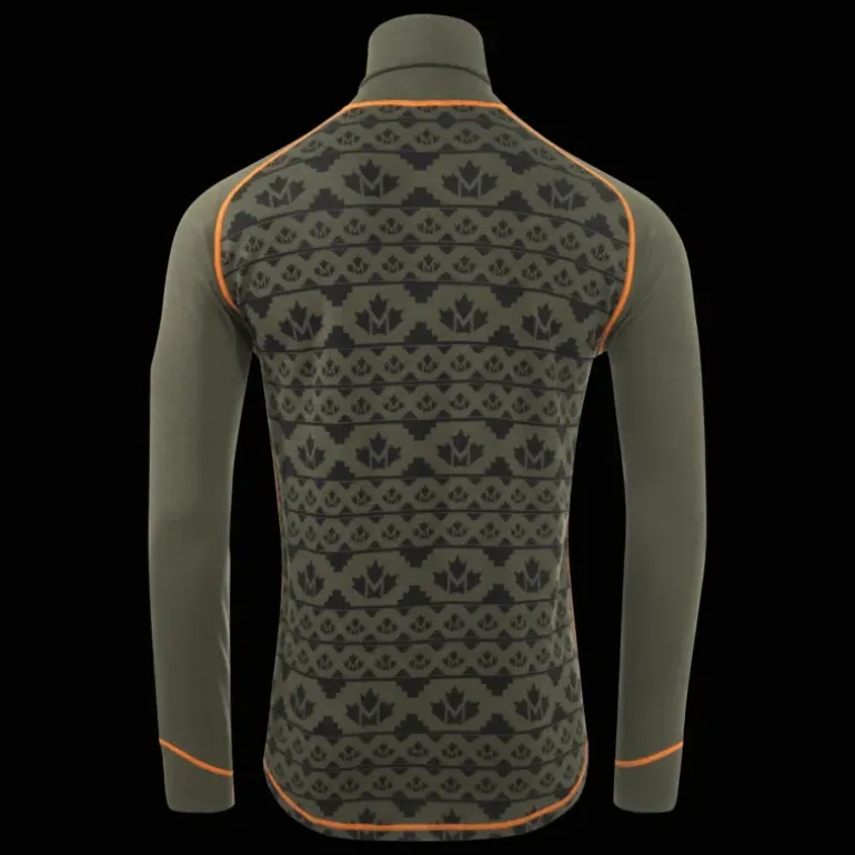 Yukon 2-layer Woll Polo Zip, ullunderplagg, tröja - Jaktkläder - Yukon 2-layer Woll Polo Zip, ullunderplagg, tröja