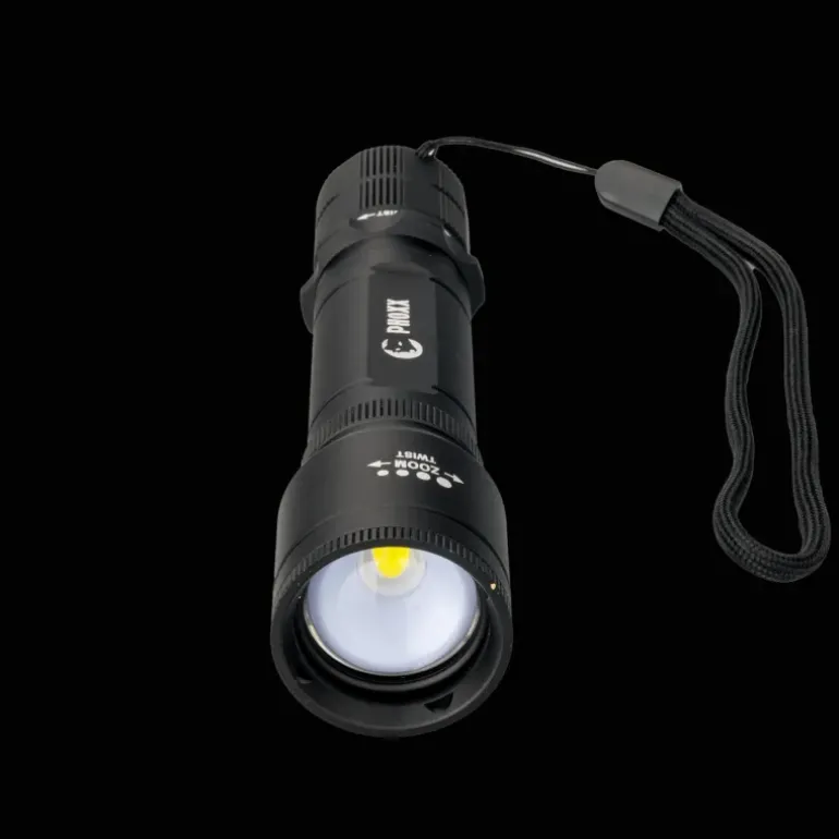 Zoom Flashlight Rechargeable 500 lumen, uppladdningsbar ficklampa - Ficklampor - Zoom Flashlight Rechargeable 500 lumen, uppladdningsbar ficklampa